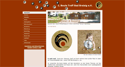 Desktop Screenshot of boule-treff-bad-breisig.de